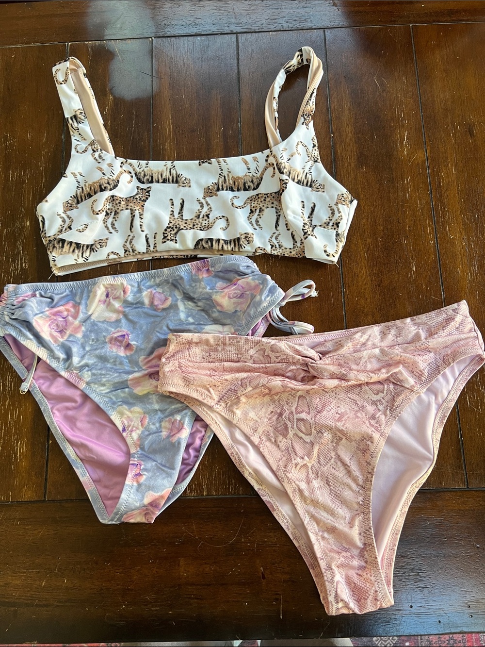 Victoria's Secret Bikini bottoms + aerie bikini top